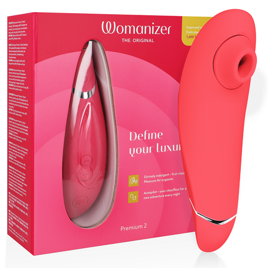 WOMANIZER - PREMIUM 2 CLITORALE STIMULATOR FRAMBOOS