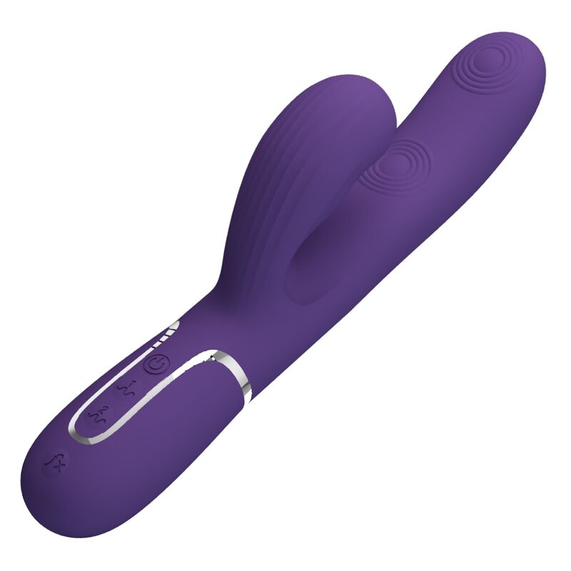 PRETTY LOVE - PERLITA G-SPOT VIBRATOR 3 IN 1 MULTIFUNCTIONEEL PAARS