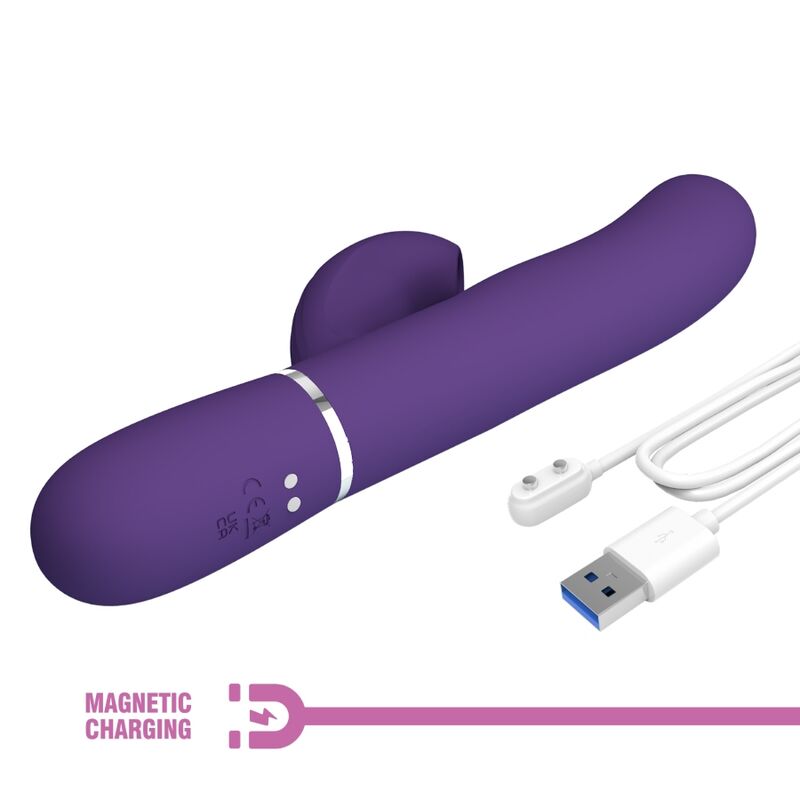 PRETTY LOVE - PERLITA G-SPOT VIBRATOR 3 IN 1 MULTIFUNCTIONEEL PAARS
