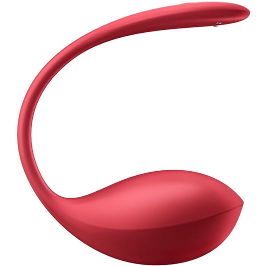 SATISFYER - SHINY PETAL G-PUNT AFSTANDSBEDIENING STIMULATOR ROOD GRATIS APP