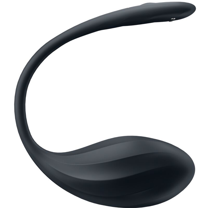 SATISFYER - GERIBBELDE BLOEMBLAD G-SPOT STIMULATOR AFSTANDSBEDIENING ZWART GRATIS APP