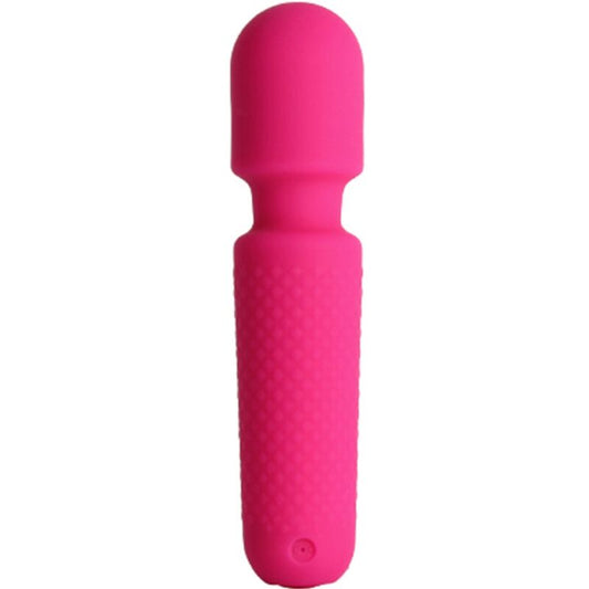 ARMONY - UW MAGISCHE MASSAGER & VIBRATOR OPLAADBAAR 10 TRILLINGEN STAAF DOTS ROZE