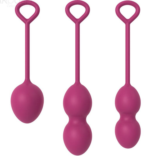 ARMONY - ANABIOSIS VAGINALE DUMBBEL 3 NIVEAUS BORDEAUXROOD