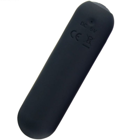 ARMONY - SPLASH HAHA VIBRATOR KOGEL SILICONEN 10 TRILLINGEN 75 X 19 CM ZWART