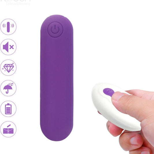 ARMONY - SPLASH JOLINE VIBRATOR KOGEL SILICONE AFSTANDSBEDIENING 10 TRILLINGEN 6.5 X 1.5 CM PAARS