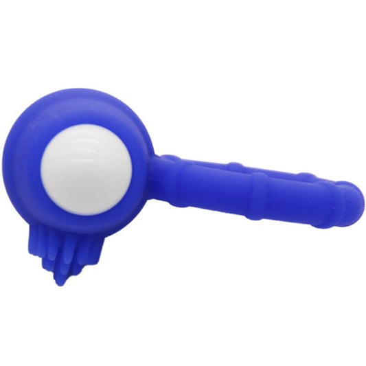 ARMONY - POWER O VIBRATORRING SILICONE BLAUW