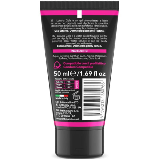 INTIMATELINE LUXURIA - ORALE SEKS GEL KERSENSMAAK 50 ML