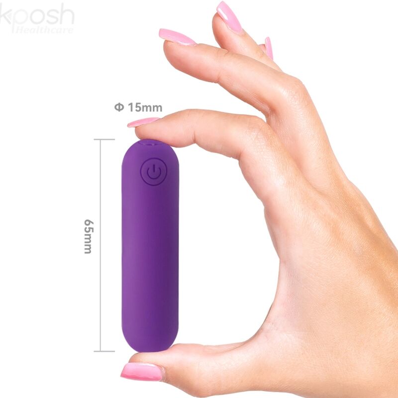 ARMONY - SPLASH JOLINE VIBRATOR KOGEL SILICONE AFSTANDSBEDIENING 10 TRILLINGEN 6.5 X 1.5 CM PAARS