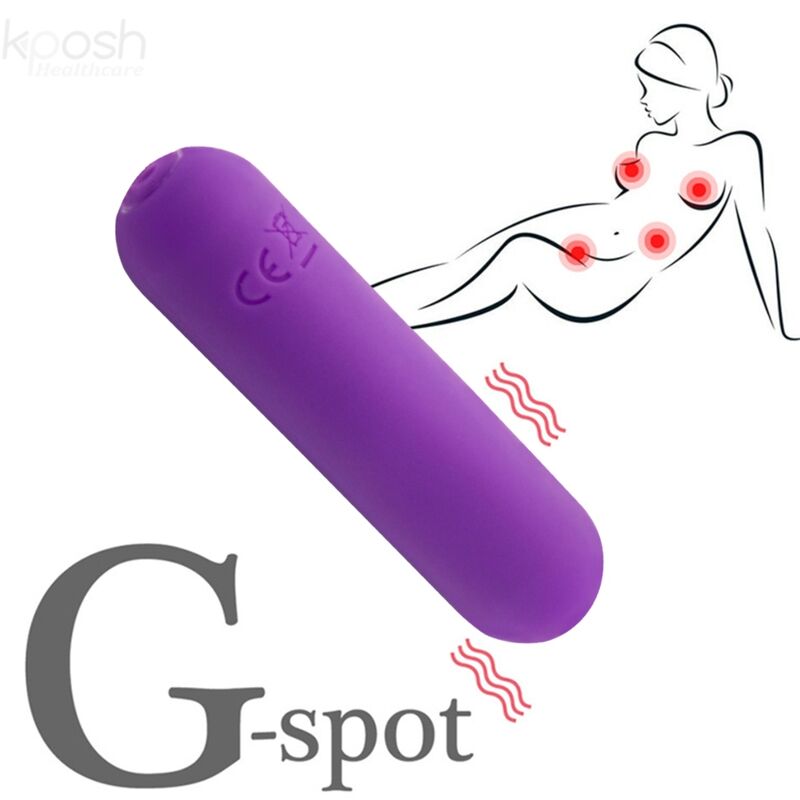 ARMONY - SPLASH JOLINE VIBRATOR KOGEL SILICONE AFSTANDSBEDIENING 10 TRILLINGEN 6.5 X 1.5 CM PAARS