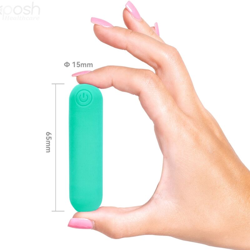 ARMONY - SPLASH JOLINE VIBRATOR KOGEL SILICONE AFSTANDSBEDIENING 10 TRILLINGEN 65 X 15 CM GROEN