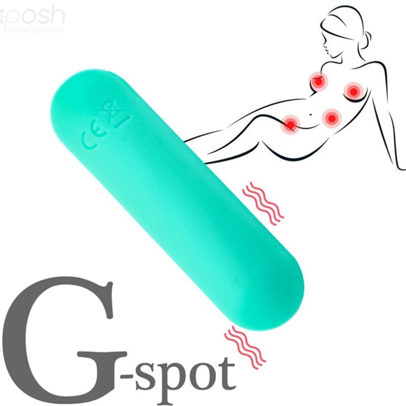 ARMONY - SPLASH JOLINE VIBRATOR KOGEL SILICONE AFSTANDSBEDIENING 10 TRILLINGEN 65 X 15 CM GROEN