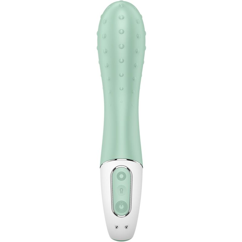 SATISFYER - LUCHTPOMPVIBRATOR 3 OPBLAASBARE G-SPOT MINT