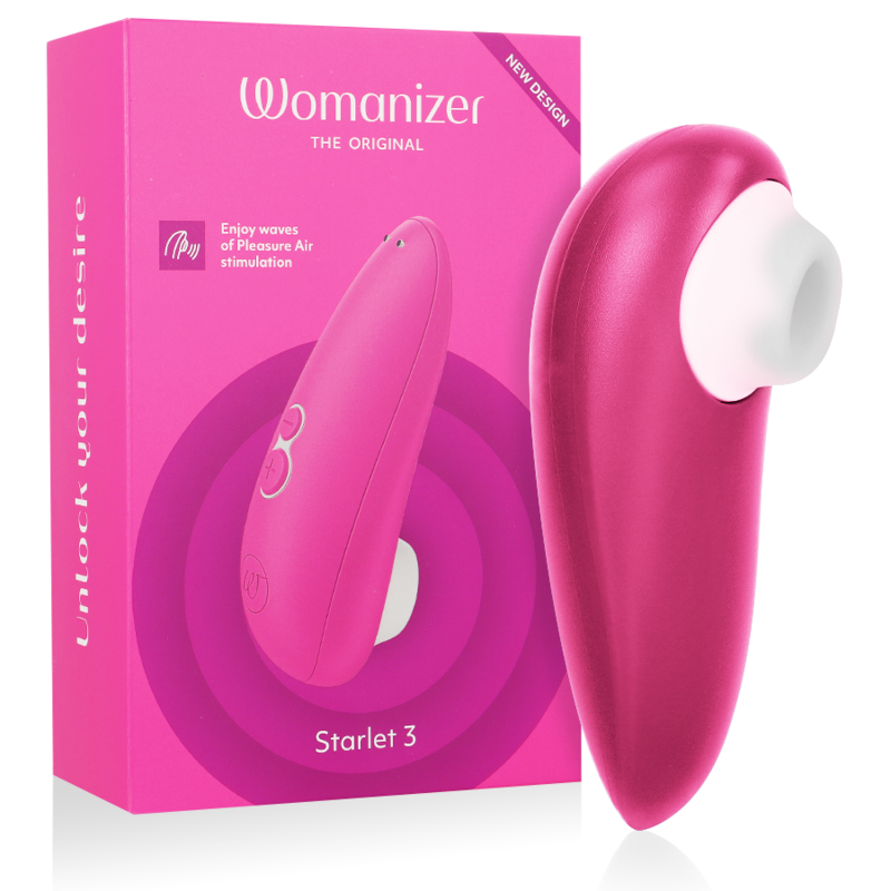 WOMANIZER - STARLET 3 CLITORALE STIMULATOR ROZE