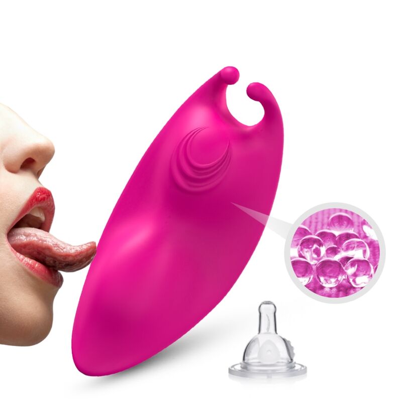 ARMONY - HONINGBIJ DRAAGBARE SLIPJE VIBRATOR G-SPOT AFSTANDSBEDIENING FUCHSIA