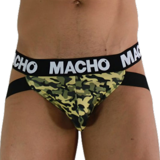 MACHO - MX28MV JOCK MILITAIR GROEN S