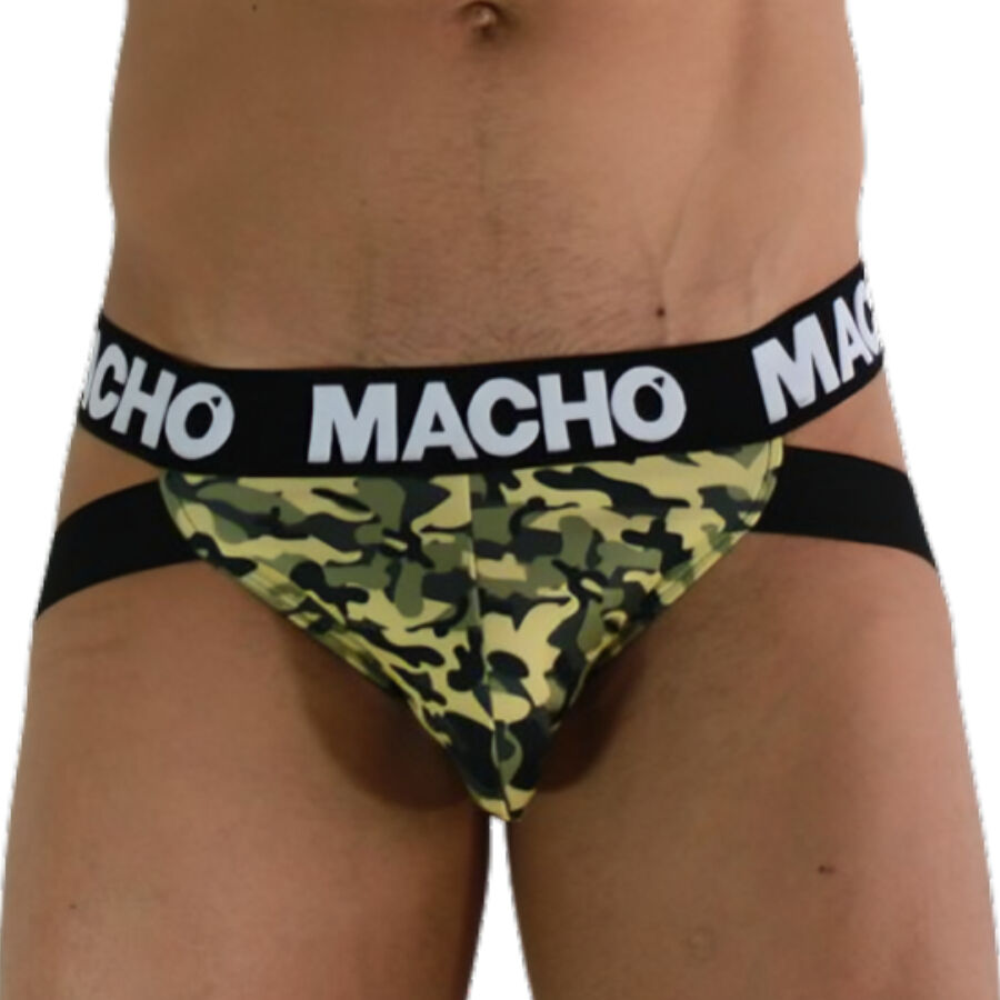 MACHO - MX28MV JOCK MILITAIR GROEN M