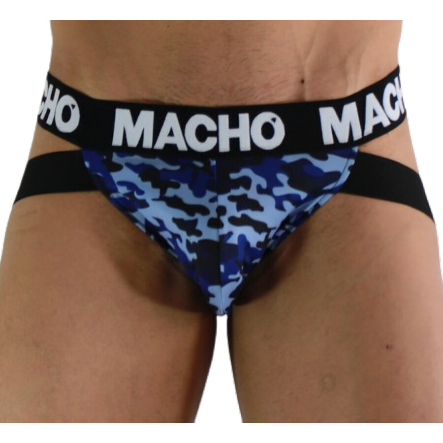 MACHO - MX28MA JOCK MILITARY BLAUW S