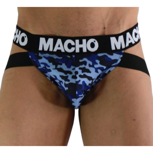 MACHO - MX28MA JOCK MILITARY BLAUW S