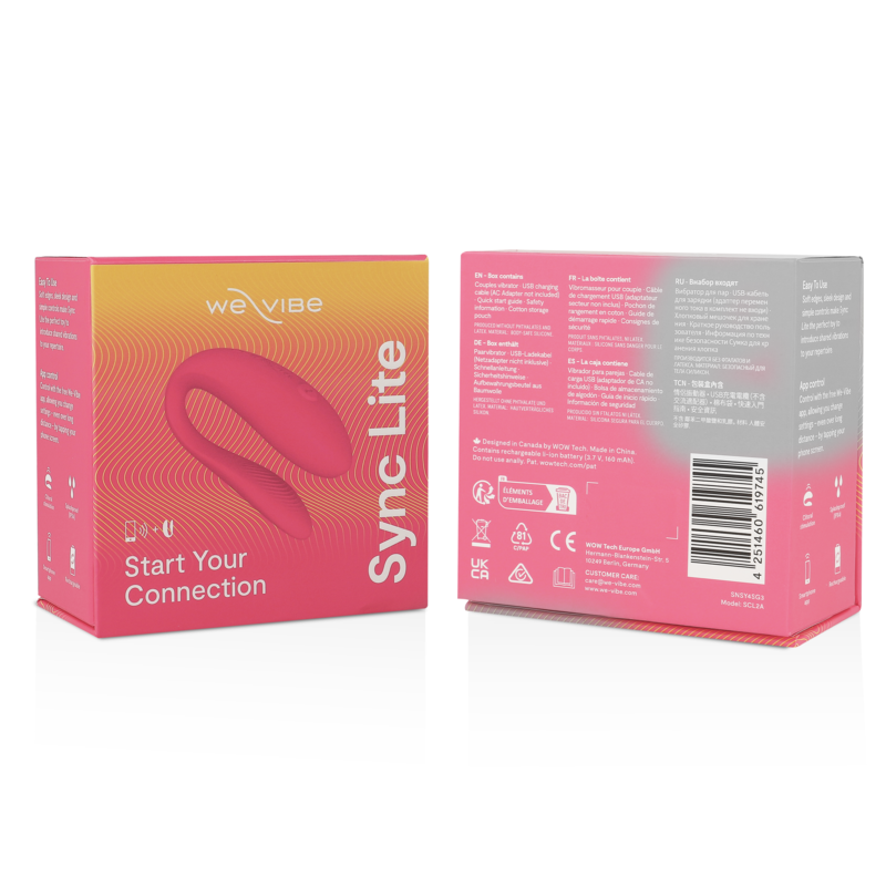 WE-VIBE - SYNC LITE CLITORISSTIMULATOR ROZE