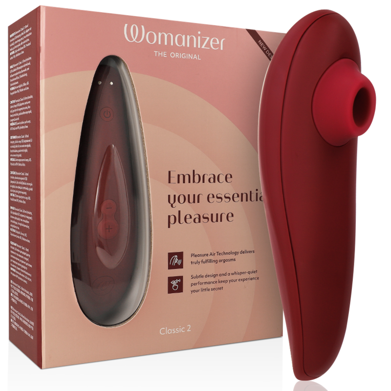 WOMANIZER - CLASSIC 2 CLITORISSTIMULATOR BORDEAUX