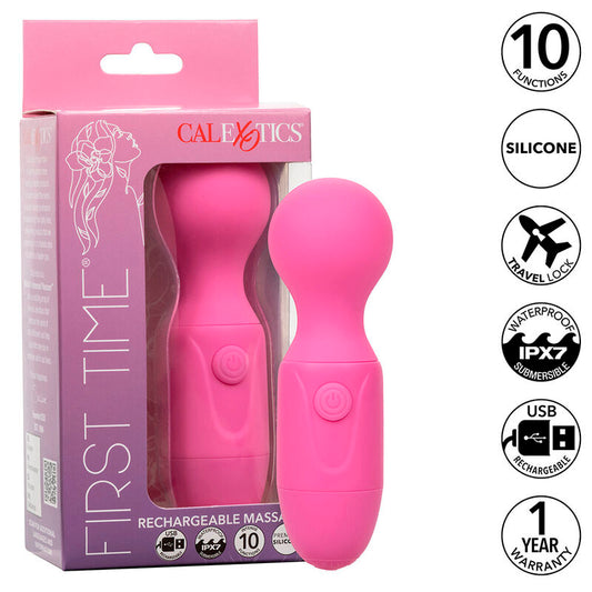 CALEXOTICS - EERSTE KEER OPLAADBARE MASSAGER 10 TRILLINGEN ROZE
