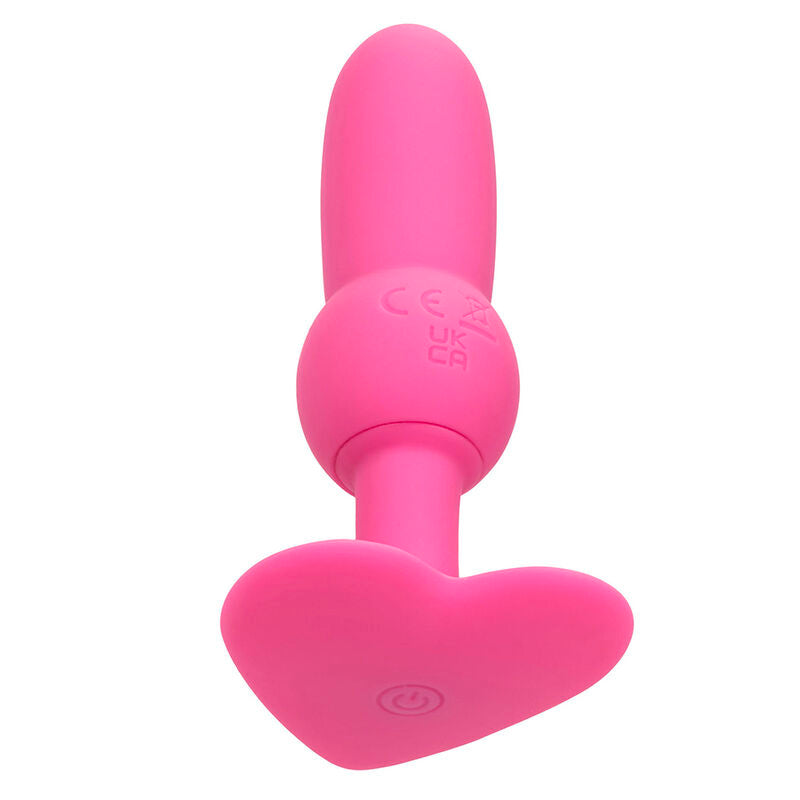 CALEXOTICS - EERSTE KEER ANAALPLUG MET KRAALTJES SONDE 10 TRILLINGEN ROZE