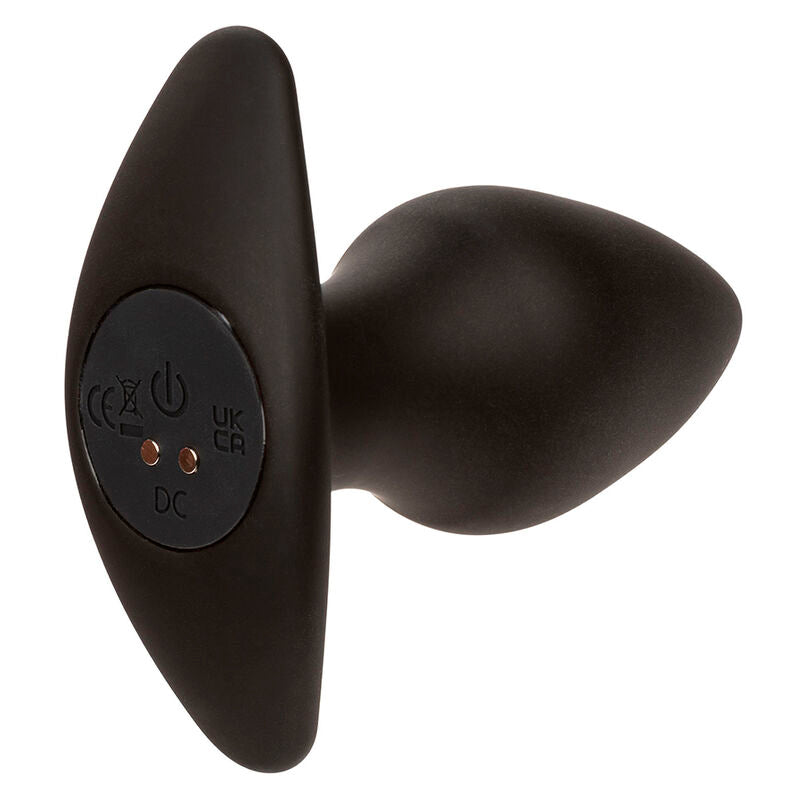 CALEXOTICS - ROCK BOTTOM PERFECTE ANAALPLUG 10 TRILLINGEN SILICONE ZWART