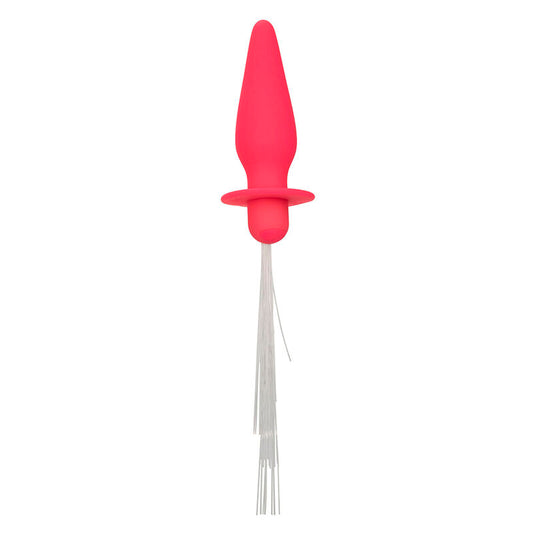 CALEXOTICS - SOUTHERN LIGHTS OPLICHTENDE ANALE PLUG 10 TRILLINGEN SILICONEN ROZE