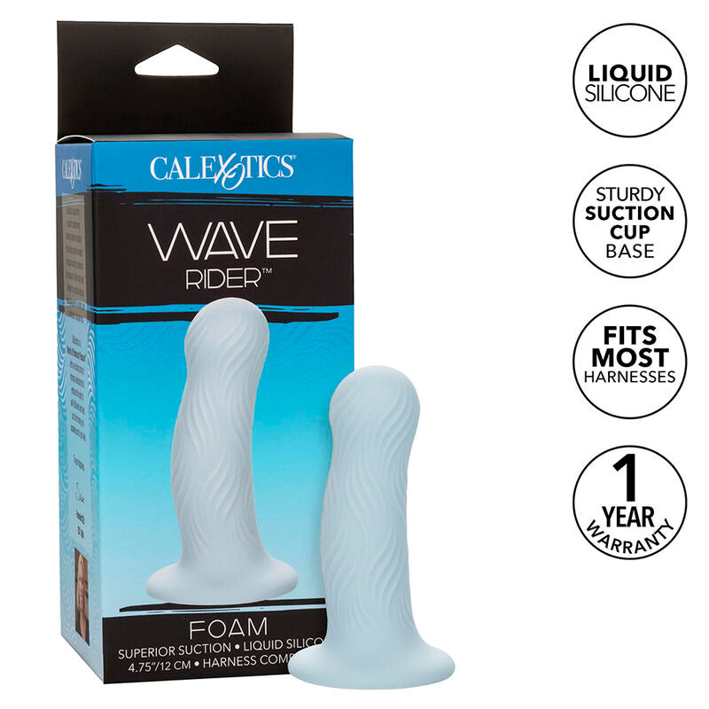 CALEXOTICS - WAVE RIDER FOAM ANALPLUG BLAUW
