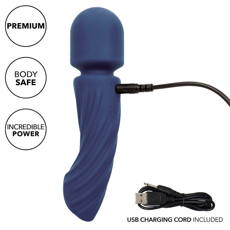 CALEXOTICS - CHARISMA ALLURE MASSAGER DUBBELE MOTOREN 12 FUNCTIES 17,25 CM X 4,5 CM PAARS