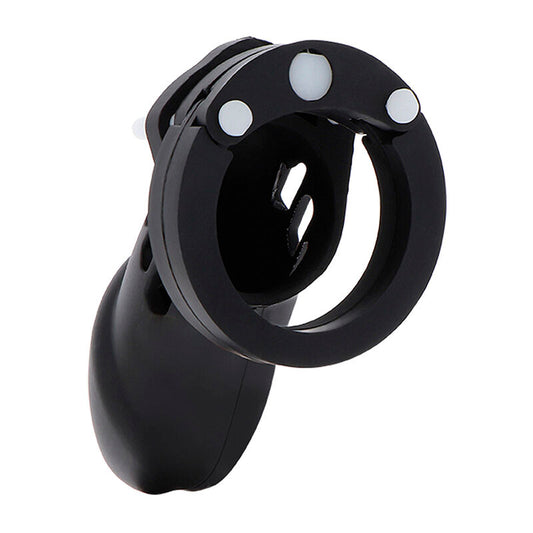 HIDDEN DESIRE - EXTREME KUISHEID KOKER KOKER SILICONE MAAT L ZWART
