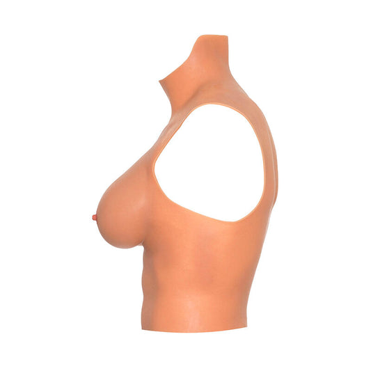 VERBORGEN VERLANGEN - ALTER EGO DRAAGBARE BORST SHIRT E-CUP HUIDKLEURIG