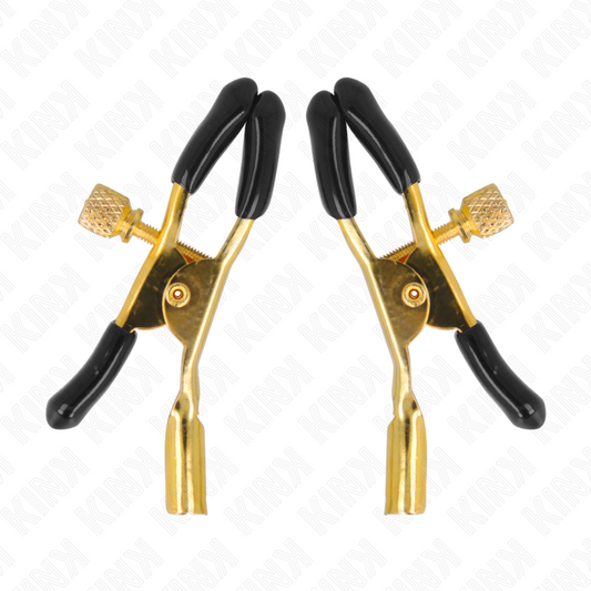 KINK - GOUDEN TEPELKLEMMEN 6 CM