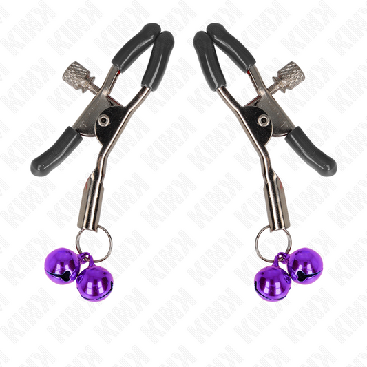 KINK - DUBBELE BEL NIPPELKLEM PAARS 6 CM