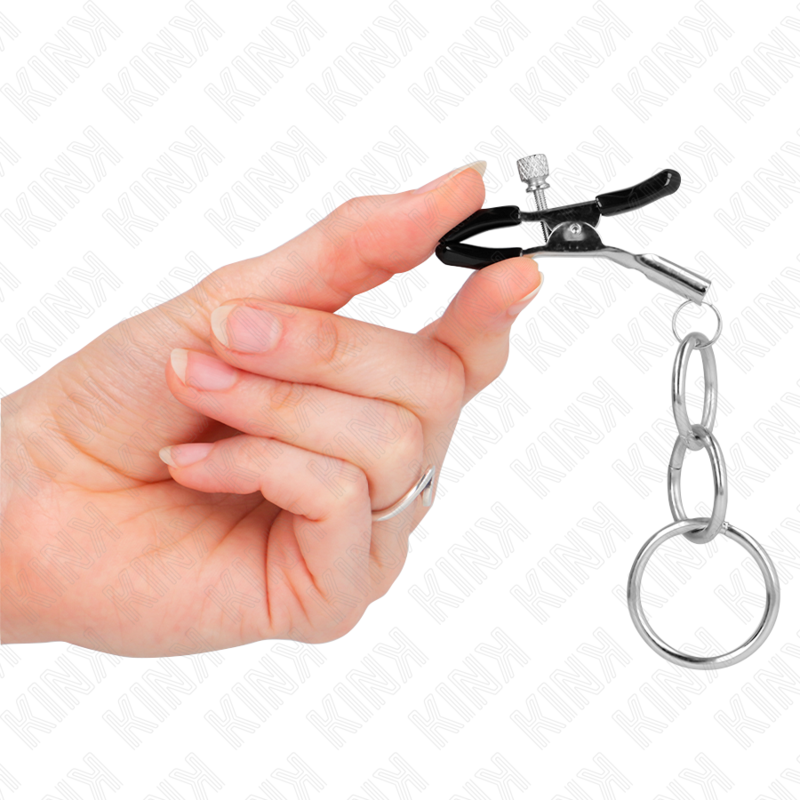 KINK - 3 O-RING NIPPELKLEM 6 CM