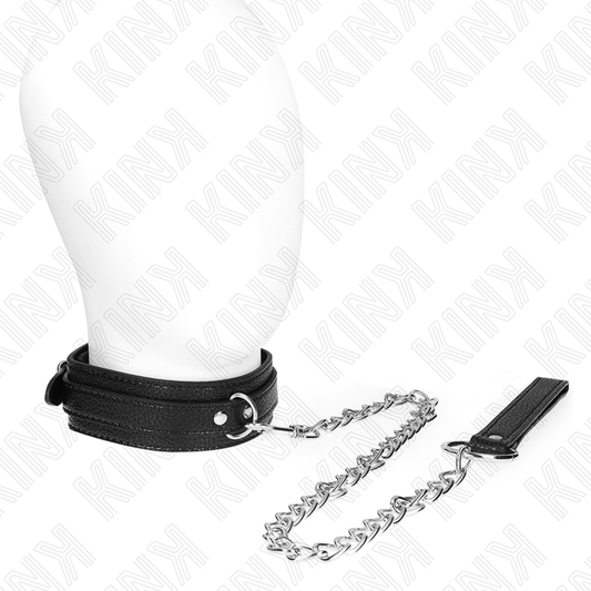 KINK - KETTING MET SLANGENPRINT EN RIEM 65 CM