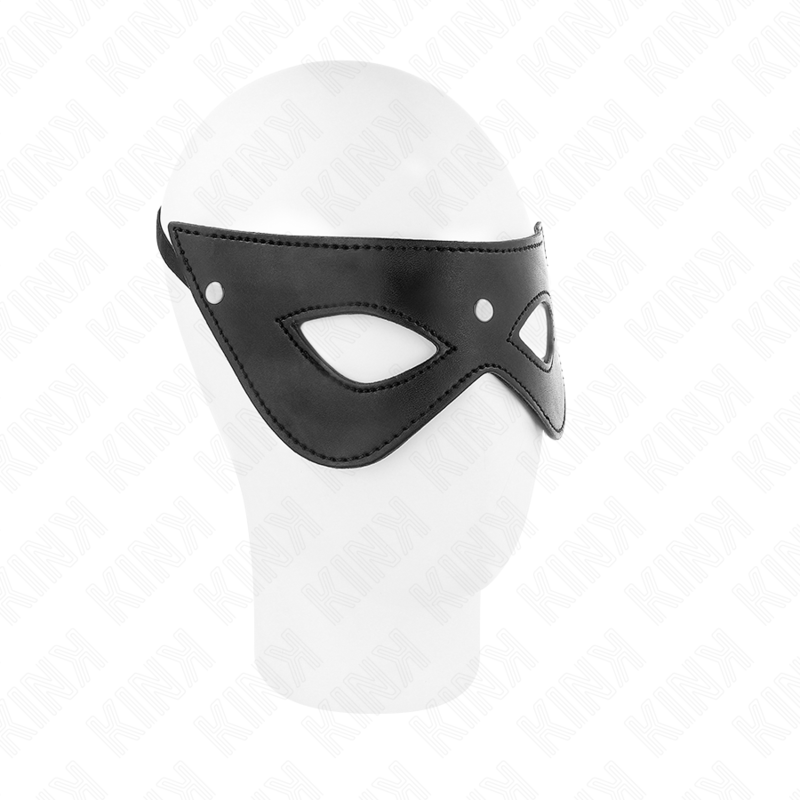 KINK - OOGMASKER MET 3 NIETEN 24 x 9 CM