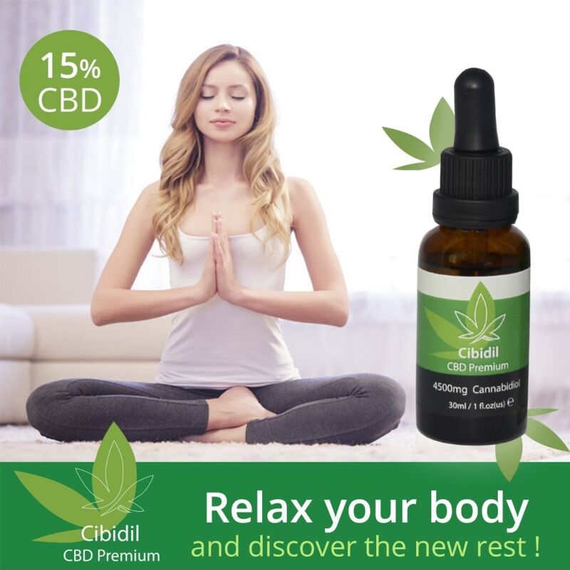 500 COSMETICA - CIBIDIL ONTSPANNENDE CBD OLIE 15 % 30 ML