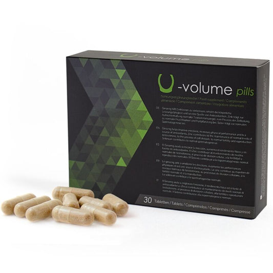 500 COSMETICS - U-VOLUME VERHOOGT SPERMAKWALITEIT EN -KWANTITEIT - 30 CAPSULES
