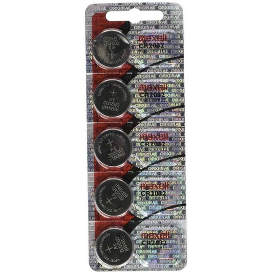 MAXELL - BATTERIJ LITHIUM CR2032 3V - 5 STUKS