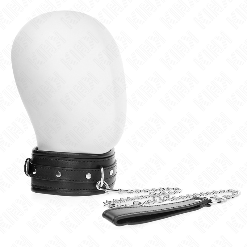 KINK - KETTING MET GLANZENDE GESP BAND 65 CM 48.5 CM X 5.3 CM