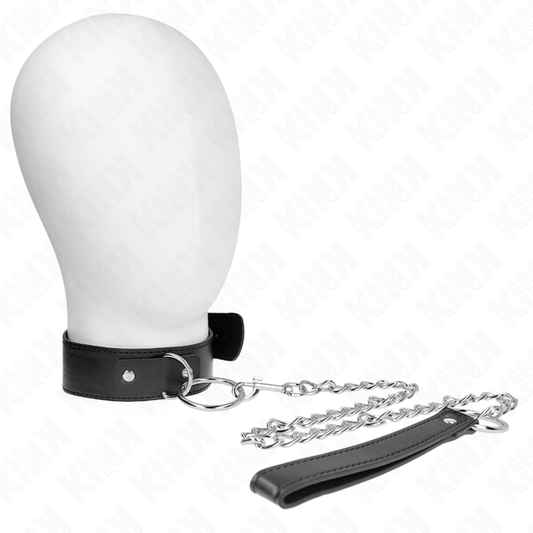 KINK - HALSBAND BASISMODEL MET LIJN MODEL 4 VERSTELBAAR 36-43 CM