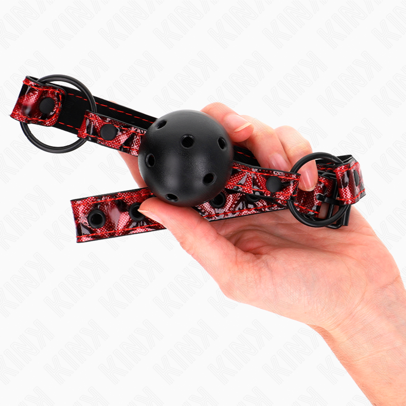 KINK - DIAMANTPATROON BAL 4,5 CM KNEVEL MODEL 2 64,5 CM VERSTELBAAR 42-60 CM