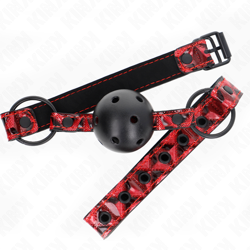 KINK - DIAMANTPATROON BAL 4,5 CM KNEVEL MODEL 2 64,5 CM VERSTELBAAR 42-60 CM