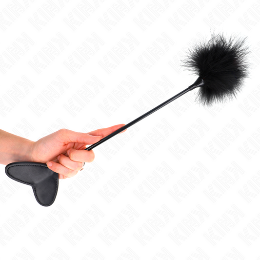 KINK - TINTEL VEER MET HART PADDLE 31 CM