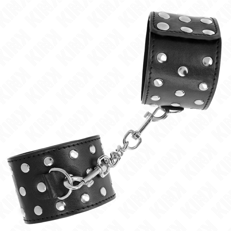KINK - PUNK POLSGEWRICHT RESTRAINT VERSTELBAAR 19-24 CM X 5.5 CM