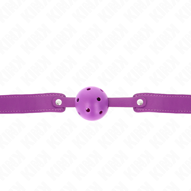 KINK - PAARSE ADEMENDE BAL 4,5 CM GAG 65 x 2,5 CM
