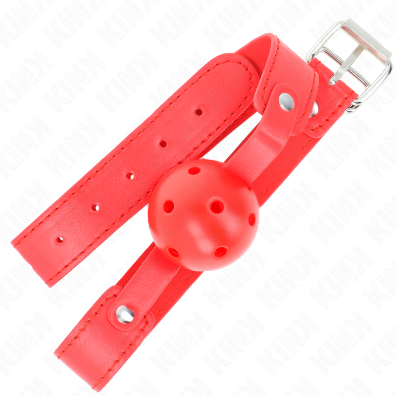 KINK - RODE ADEMENDE BAL 4.5 CM KNEVEL 65 x 2.5 CM
