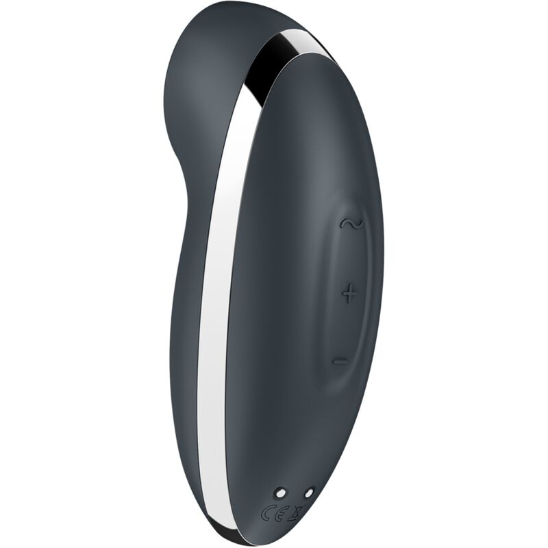 SATISFYER - TAP & CLIMAX 2 VIBRATOR & STIMULATOR GRIJS