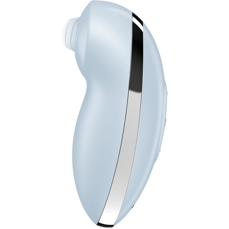 SATISFYER - TAP & CLIMAX 2 VIBRATOR & STIMULATOR BLAUW